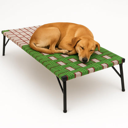 Elevated Pet Bed for Dogs | Durable Folding Dog Cot for Indoor & Outdoor Comfort