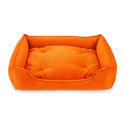 Soft Washable Reversible Dog Bed | Cozy Pet Bed for Medium Dogs & Cats