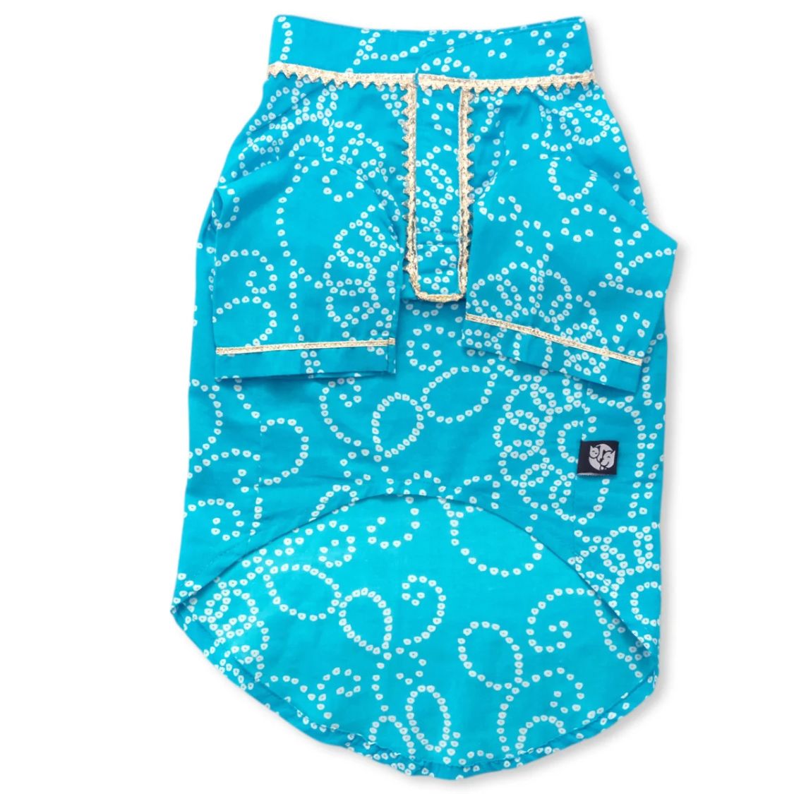 Blue Dog Kurta | Soft Cotton Outfit for Weddings Festivals and Parties