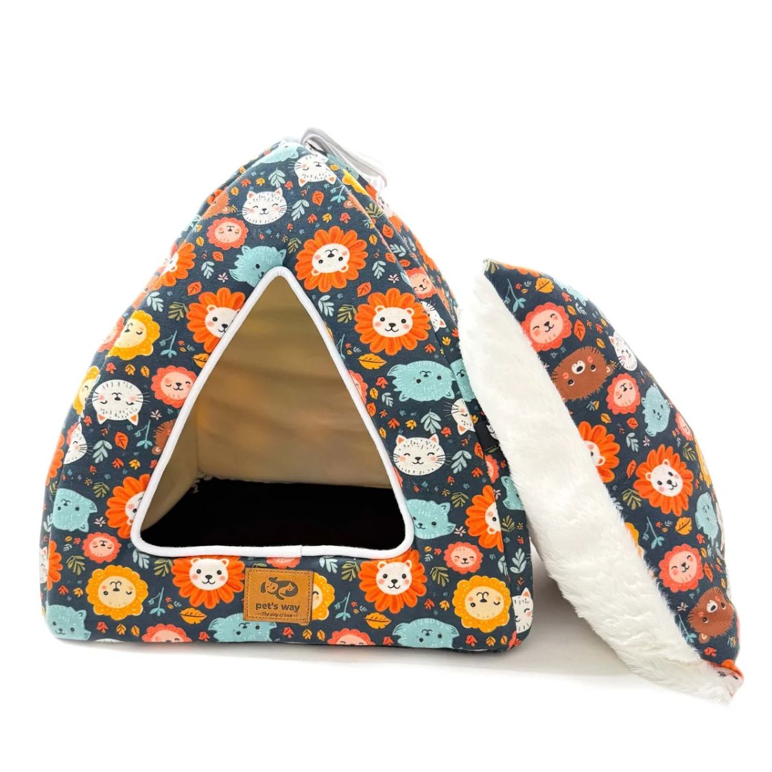 cat cave bed