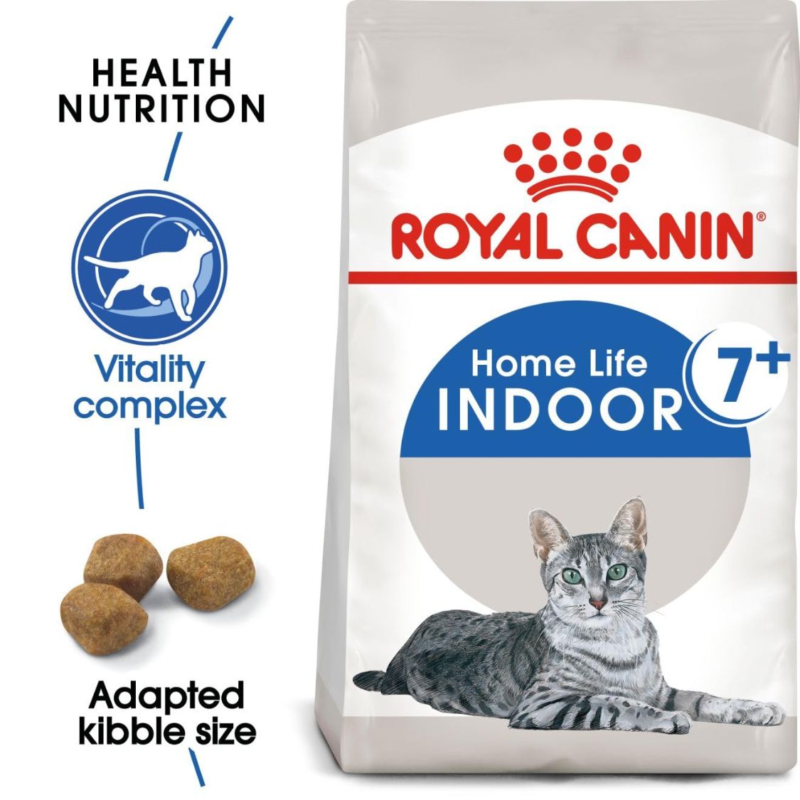 Cat Food | Dry Cat Food for Indoor Adult Cats with Digestive Support