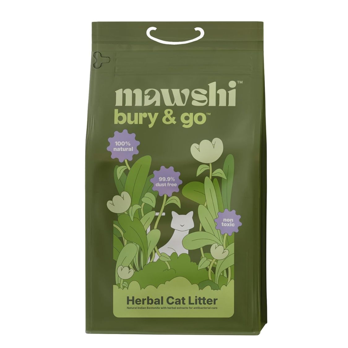 Cat Litter Sand 5kg | Natural Bentonite Clumping Litter | High Absorption & Odour Control