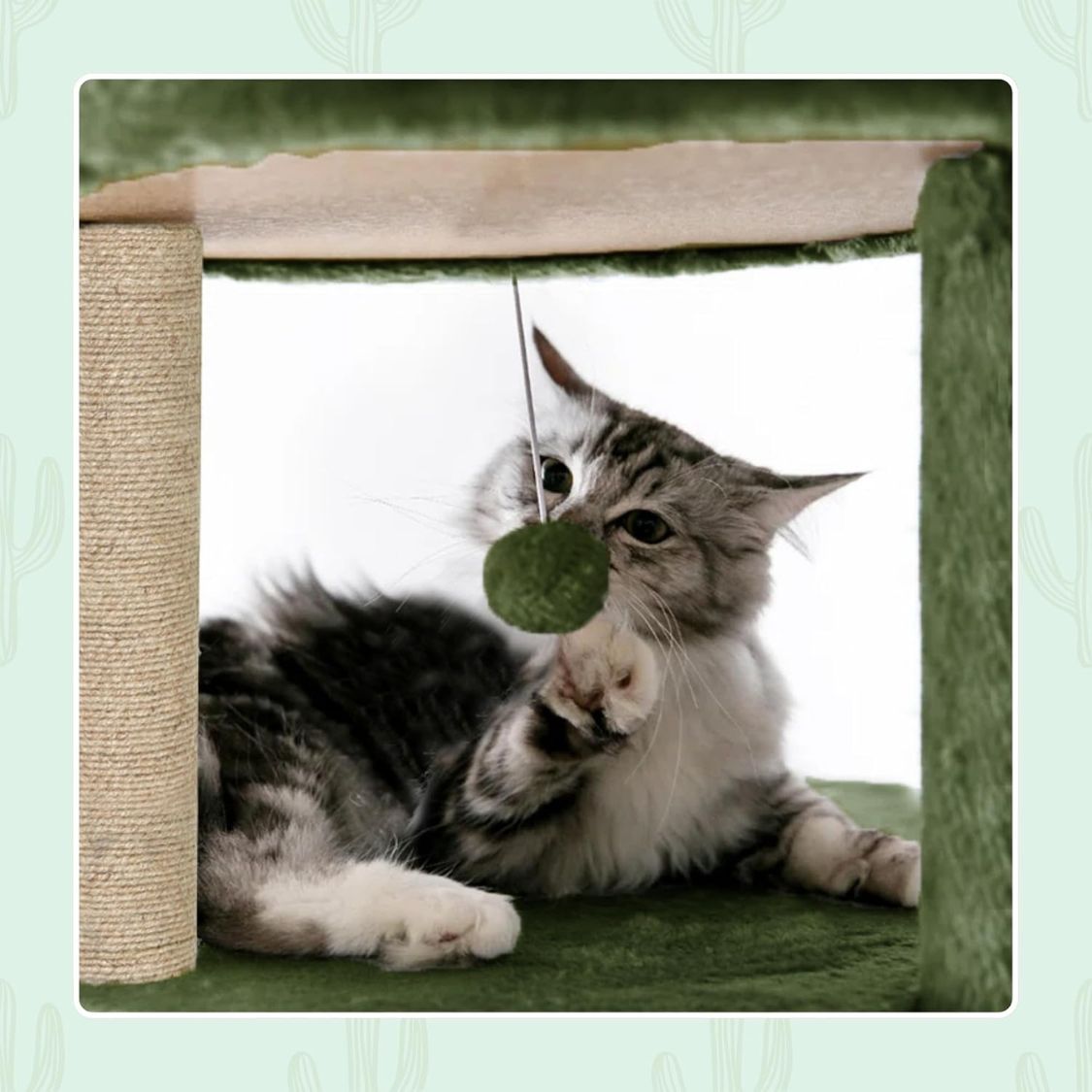 Cat Activity Tree | Multi Level Tower with Scratching Posts