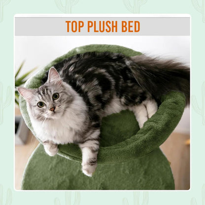 Cat Activity Tree | Multi Level Tower with Scratching Posts