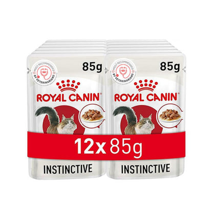 Royal Canin Instinctive Adult Wet Cat Food Sachets | Urinary & Renal Health