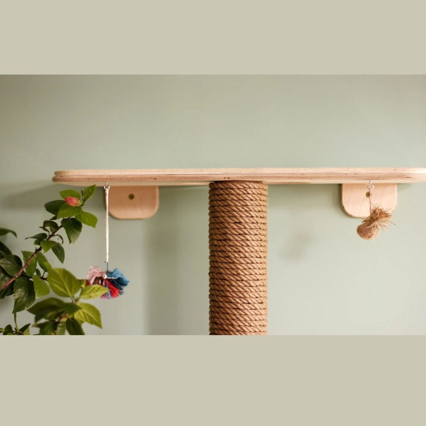 CatPaw Perch & Scratch Tree | Indoor Cat Climbing & Resting Tower
