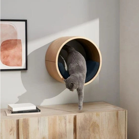 Orbit Cat Pod | Mounted Cat Bed, Floating Cat House & Cozy Cat Perch