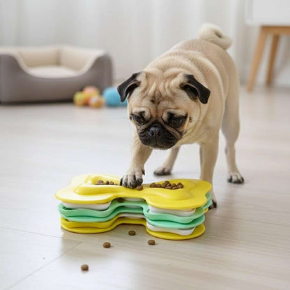 Smart Treat Dispensing Toy for Dogs & Cats | Interactive Puzzle Feeder
