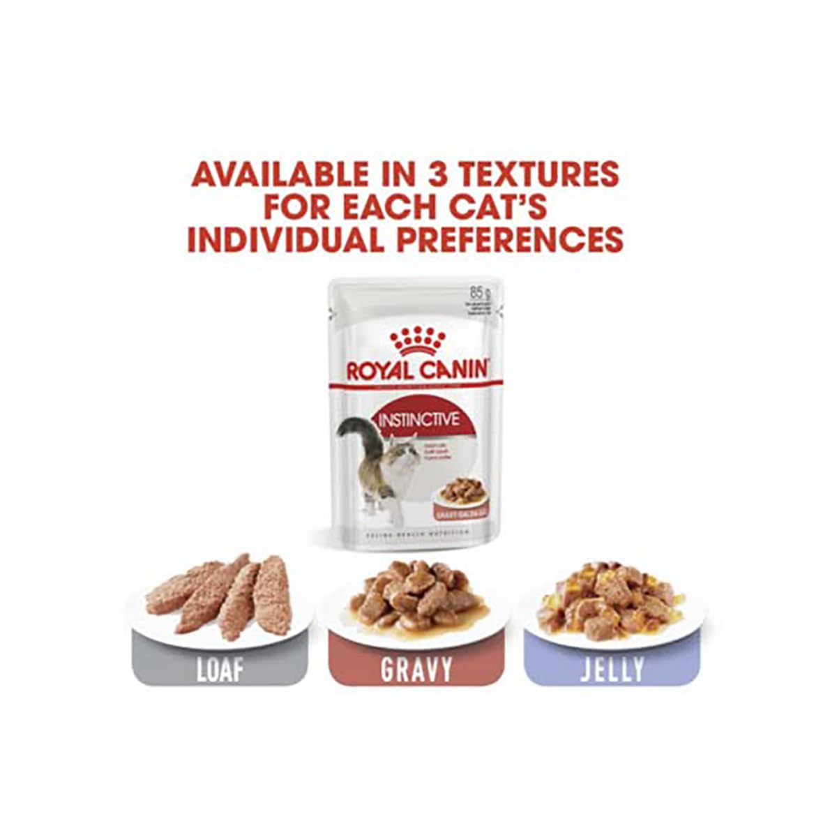 Royal Canin Instinctive Adult Wet Cat Food Sachets | Urinary & Renal Health