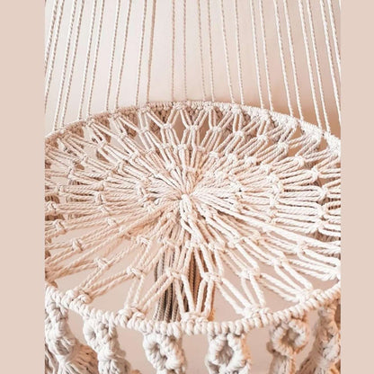 Large Macrame Cat Hammock Bed | Boho Hanging Cat Swing | Without Any Pillow