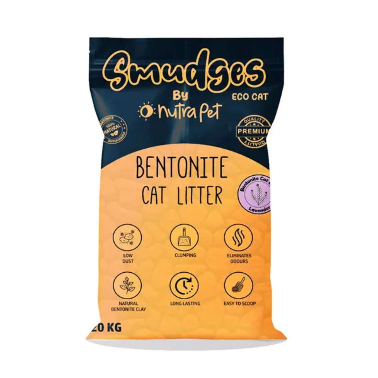 Eco Bentonite Lavender Scented Cat Litter