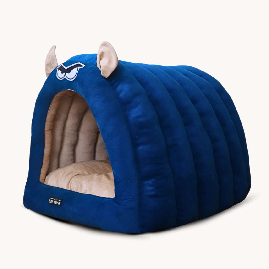 Caterpillar Hut for Dogs (Blue)