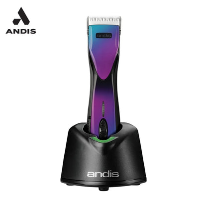 Andis Pulse ZR II Purple Galaxy Pet Clipper | Rechargeable Cordless Grooming Clipper