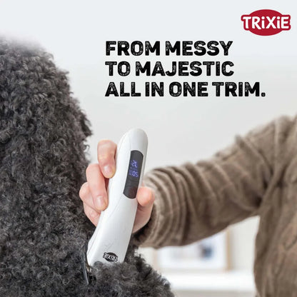 Trixie TR1600 Cordless Dog Clipper - Professional Pet Grooming Trimmer