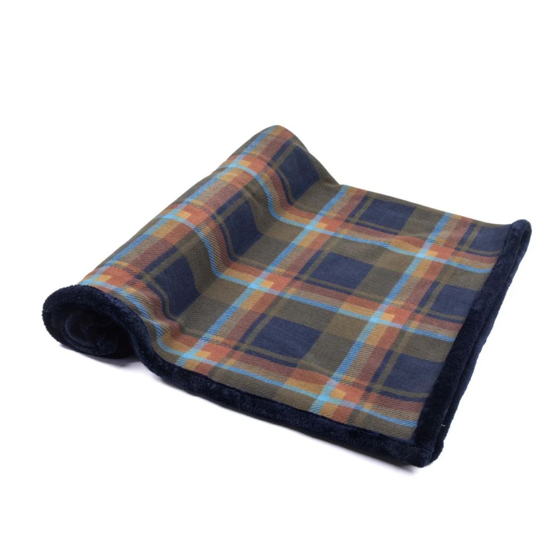checkered pet blanket