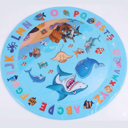 Interactive Water Play Mat for Cats & Dogs – Portable Splash Pad for Small Pets