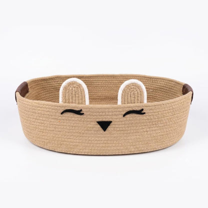 cat face bed