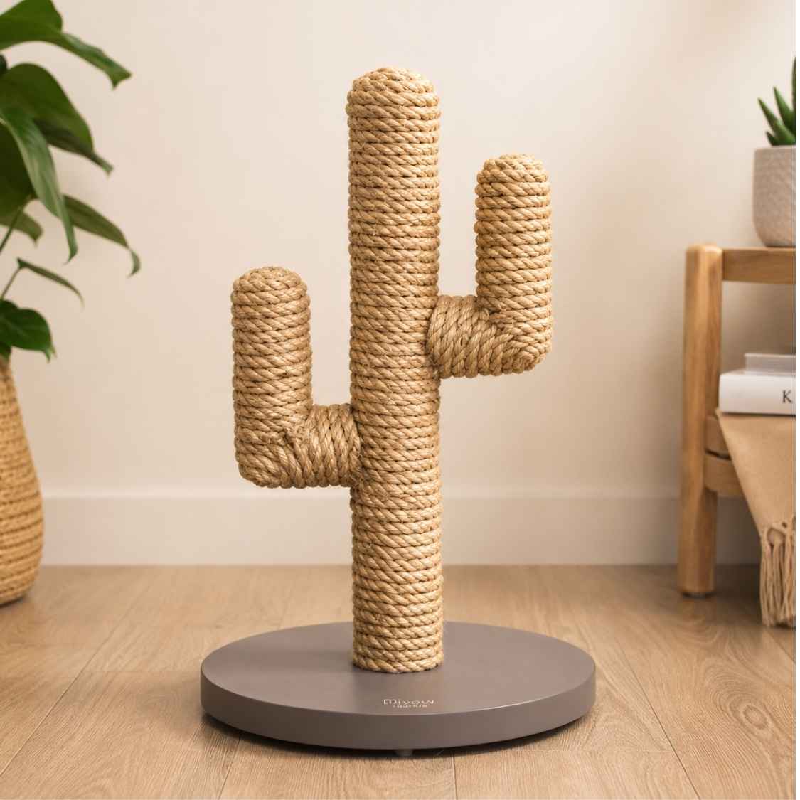 Desert Oasis Cactus Cat Scratcher – 30 Inch Sisal Post