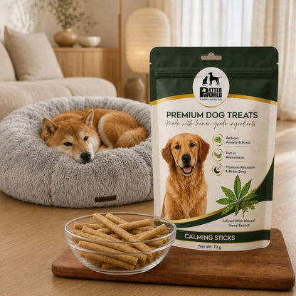 Dog Treats | Dog Anxiety Relief Treats with Hemp Oil and Chicken