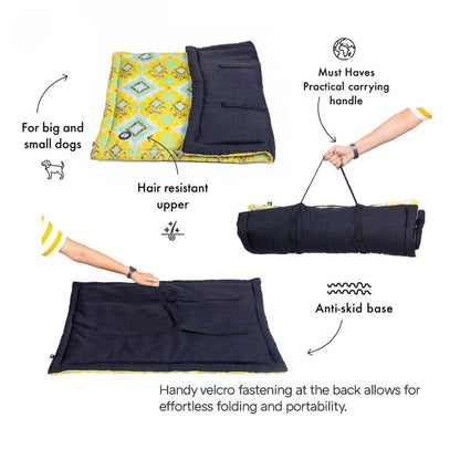 Pet Sleeping Mat | Dog Comfort Mat for All Sizes - Tana Bana Corn