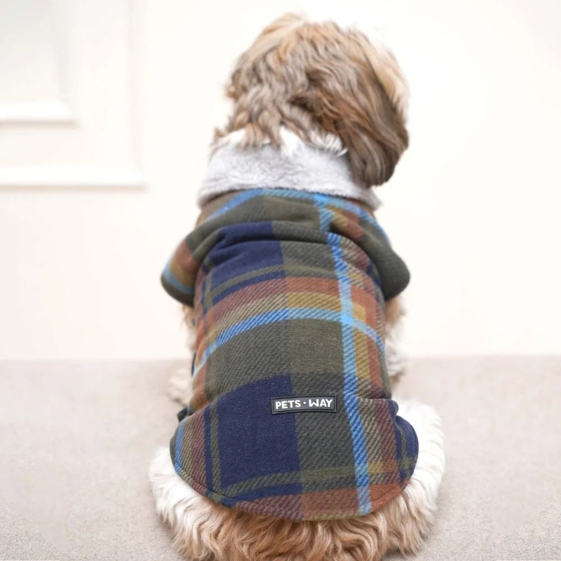 Dog Jacket | Dog Winter Clothing for Cold Weather - Checkered