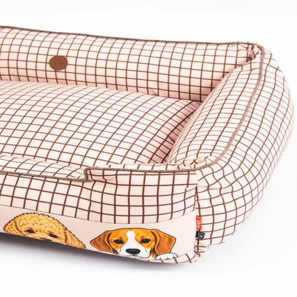 Dog Bed Orthopedic Soft Cushioned | Pet Bed for Indoor Rest Sleep