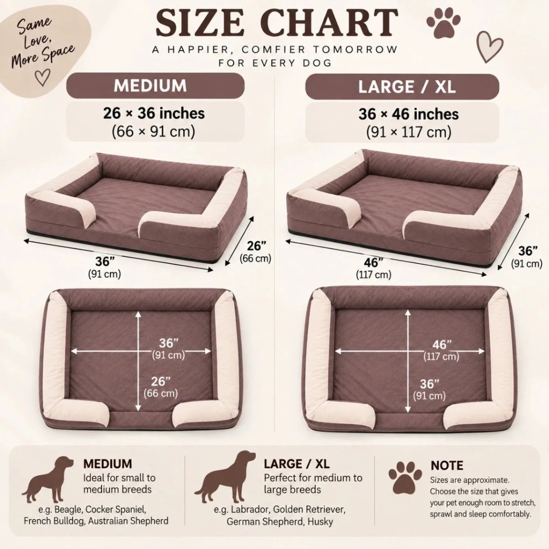 dog comfortable bed