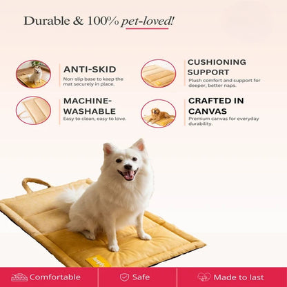 Dog Sleeping Mat | Dog Mattress for Indoor Rest Sleep & Lounging