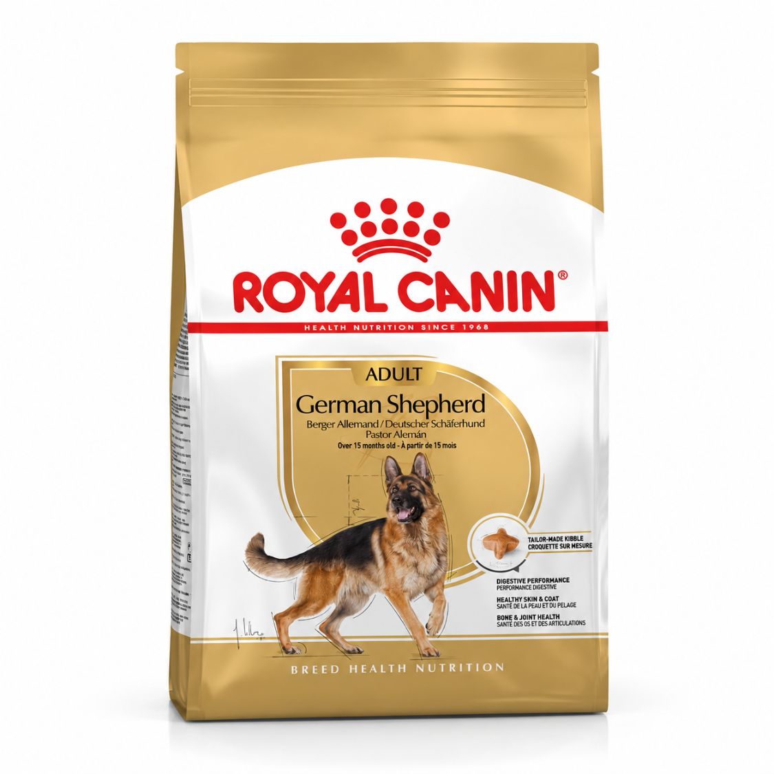 Dog Food | Dry Dog Food for Adult German Shepherds with Digestive & Joint Support