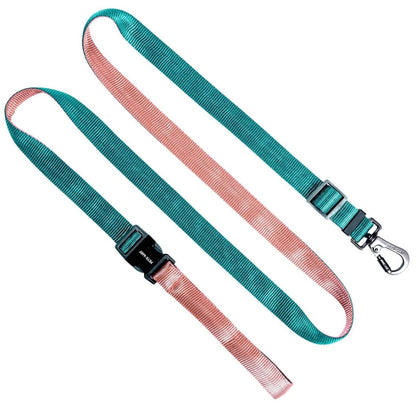 Dog Leash Flex 7-in-1 | Adjustable Dog Leash - Peach & Wine