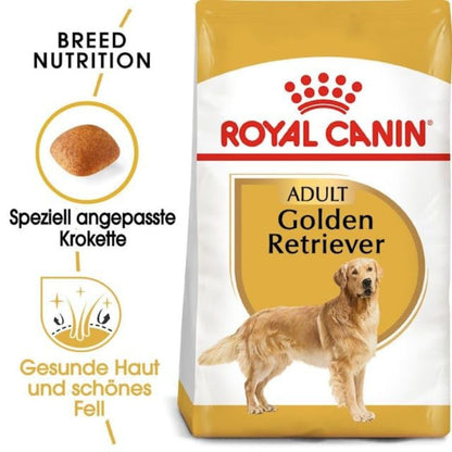 Dog Food | Dog Dry Food for Adult Golden Retrievers with Skin Coat & Heart Support