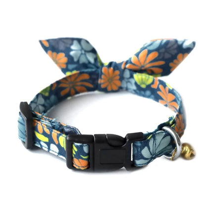 Puppy Collar & Leash Set | Colorful Pet Harness for Daily Walks
