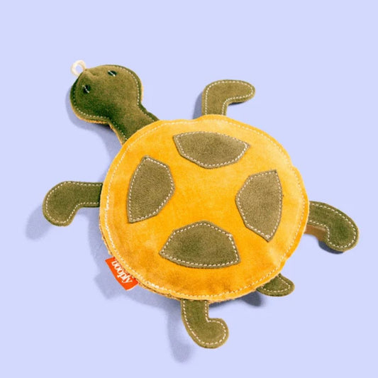 Olive Shell Turtle Dog Toy | Dog Chew Toy for Tug Play & Daily Fun