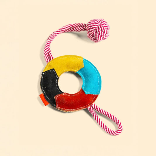 Dog Chew Toy |  Dog Interactive Toy for Tug Fetch & Daily Play