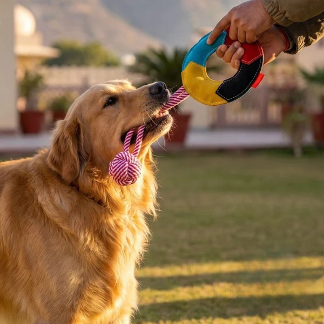 tug ring toy