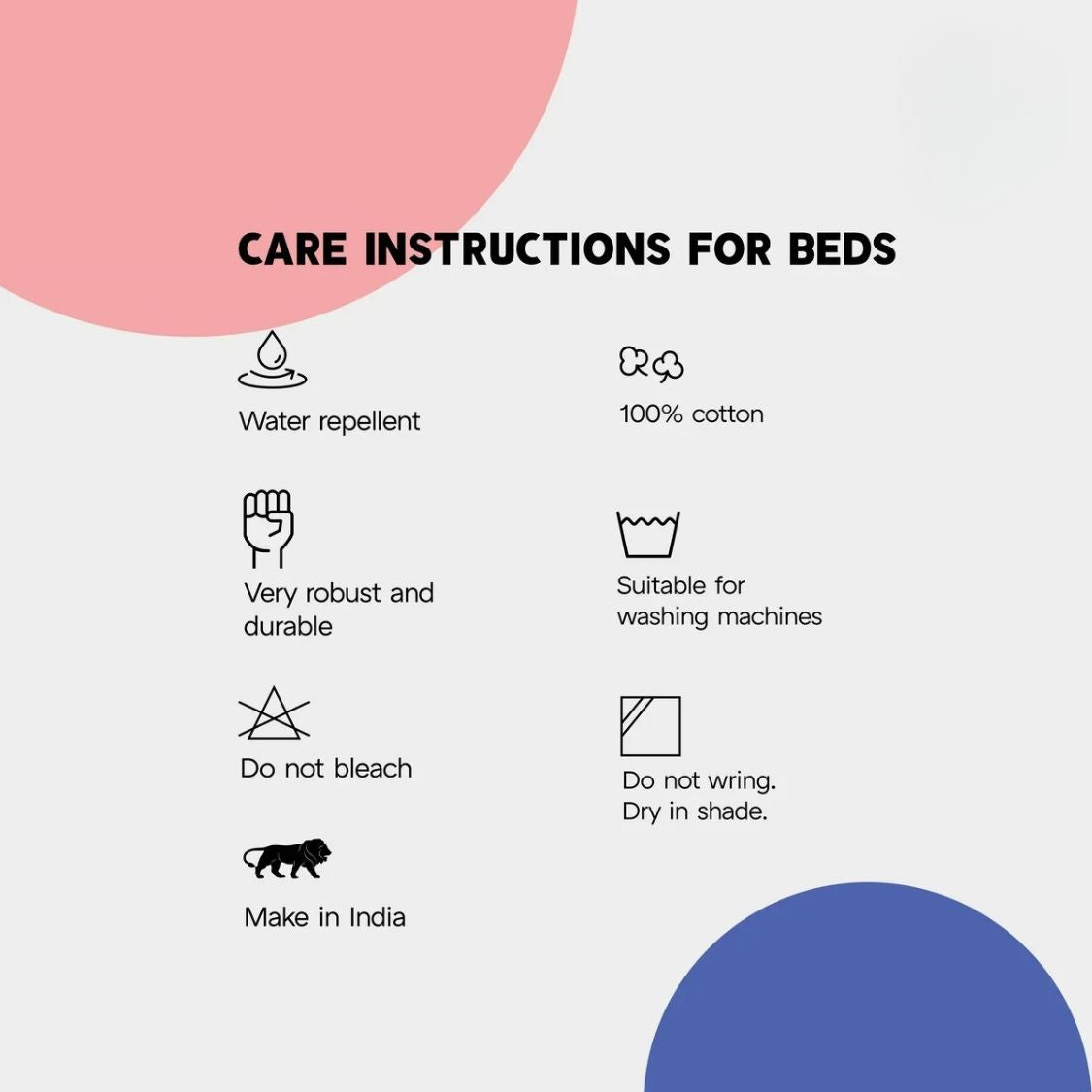 Dog Sleeping Bed | Dog Washable Bed for All Breeds - Cherry Hexagonal