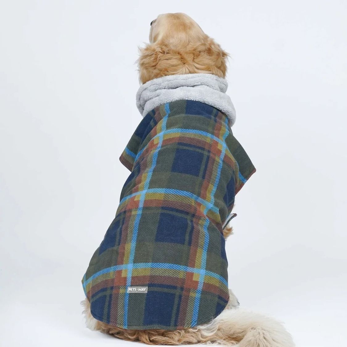 Dog Jacket | Dog Winter Clothing for Cold Weather - Checkered