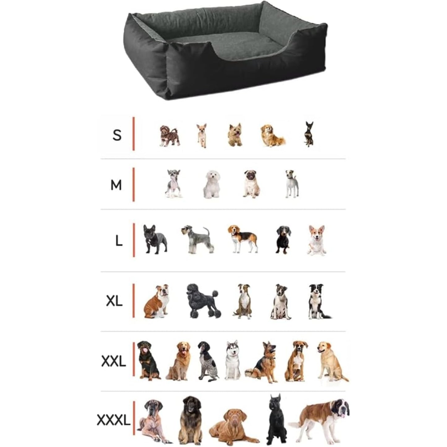 Soft Reversible Pet Bed for Cats & Small Dogs (Yellow Grey)