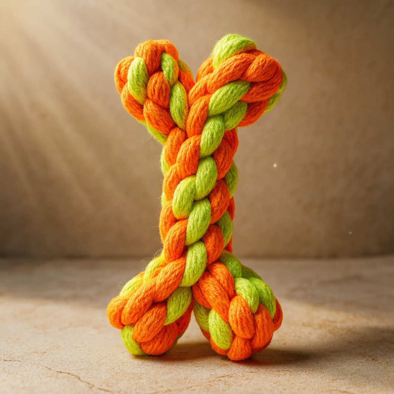 Bone Rope Toy For Dogs (1 pcs)