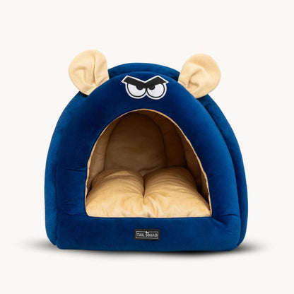 Caterpillar Hut for Dogs (Blue)