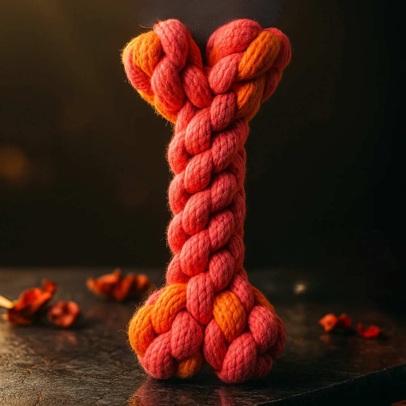 Bone Rope Toy For Dogs (1 pcs)