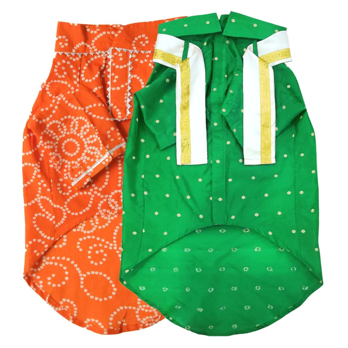 Dog Kurta Combo | Soft Cotton Ethnic Pet Wear | Festive Dog Clothes