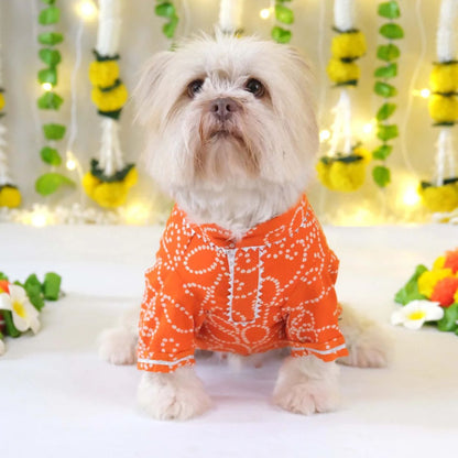 Traditional Dog Kurta | Cotton Outfit | Festive Dog Wear for Celebrations