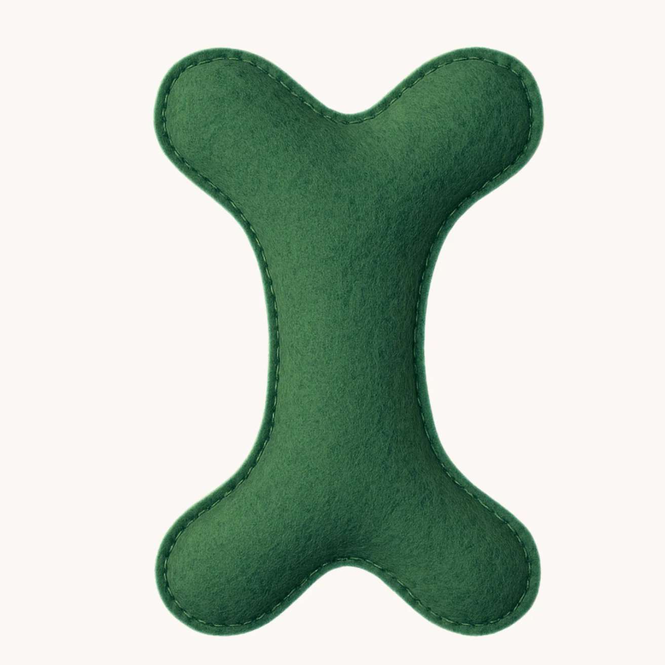 Eco Friendly Felt Bone Toy For Dogs