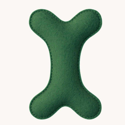 Eco Friendly Felt Bone Toy For Dogs