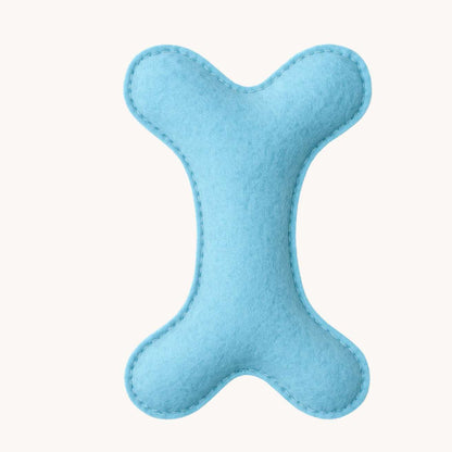 Eco Friendly Felt Bone Toy For Dogs