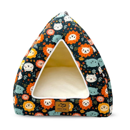 foldable kitten cave bed