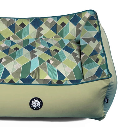 forest green dog bed