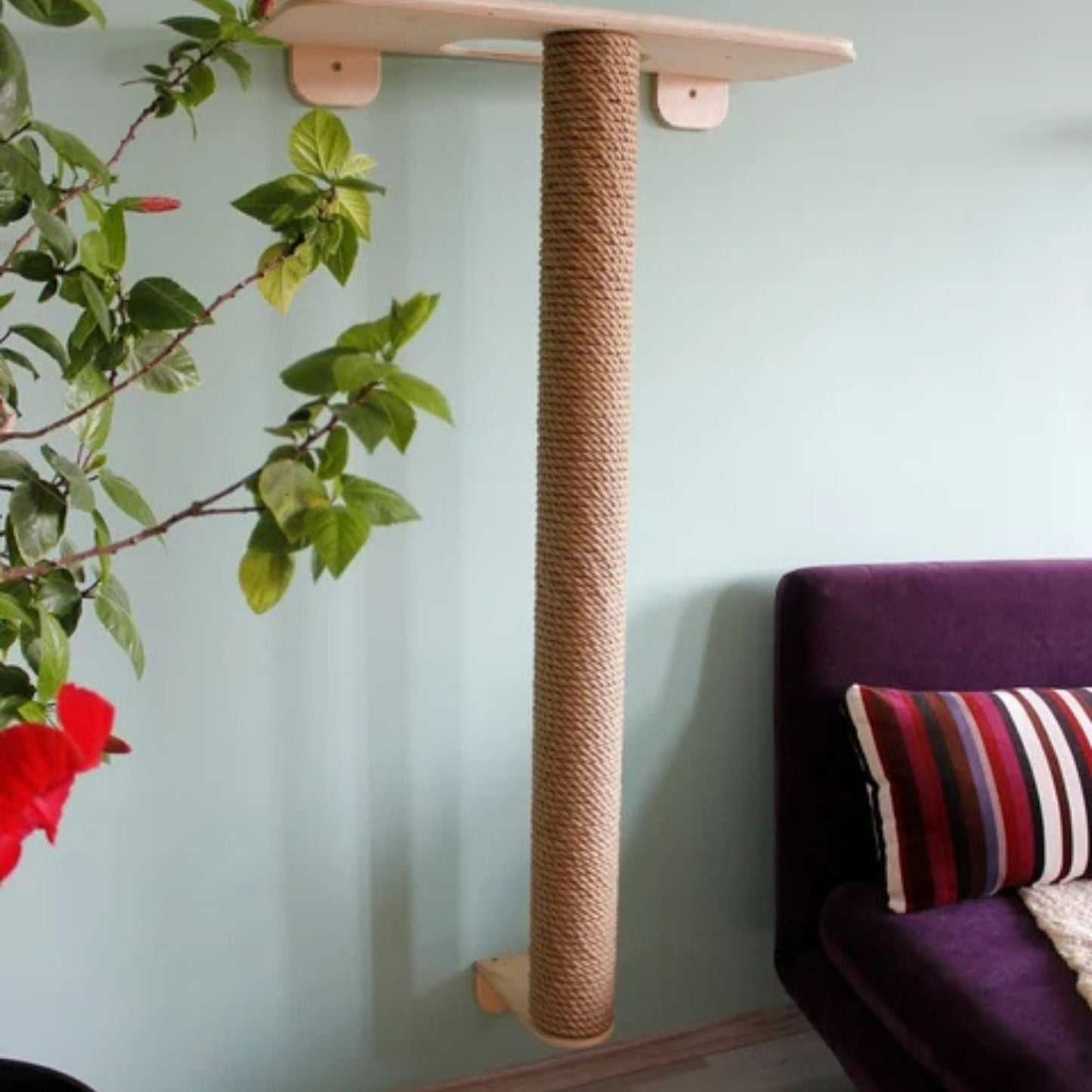 CatPaw Perch & Scratch Tree | Indoor Cat Climbing & Resting Tower