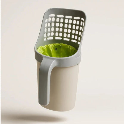 Smart Scoop Dog Poop Scooper with Waste Bag Dispenser